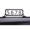Architectural Mailboxes Architectural Mailboxes Black Plastic Manhattan Mailbox Name/Address Kit 3460B-10 - alternate 3